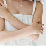 14K Solid Gold Astria Star Bracelet