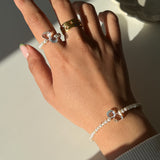 Sea Foam Pearl Bracelet