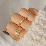 Lucia Foil Ring