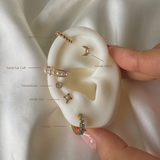 Celia London Blue Huggie Earrings