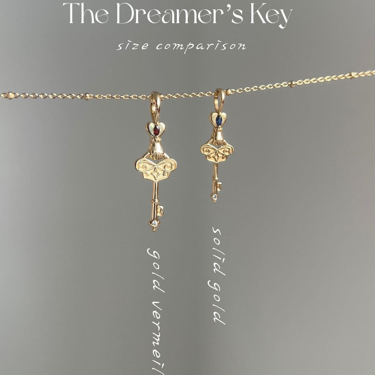 The Dreamer's Key Pendant