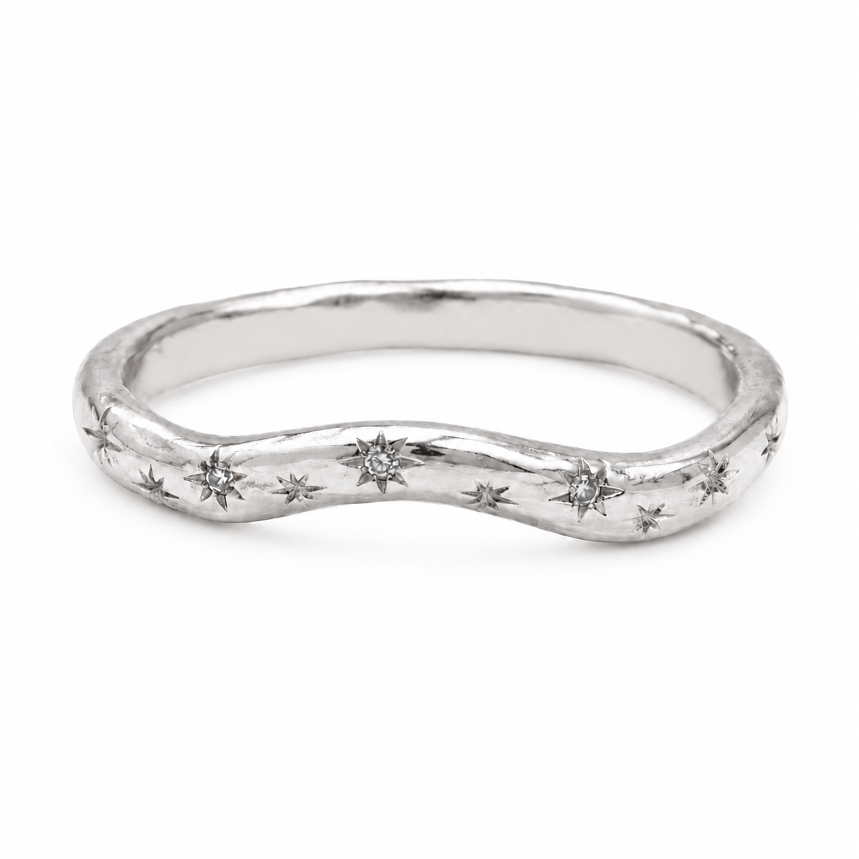 Astra Wave Pinky Ring