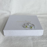 Olia Gemstone Ring (Silver)