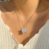 Beautiful Butterfly Pendant (Silver)