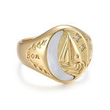 Bon Voyage Signet Ring